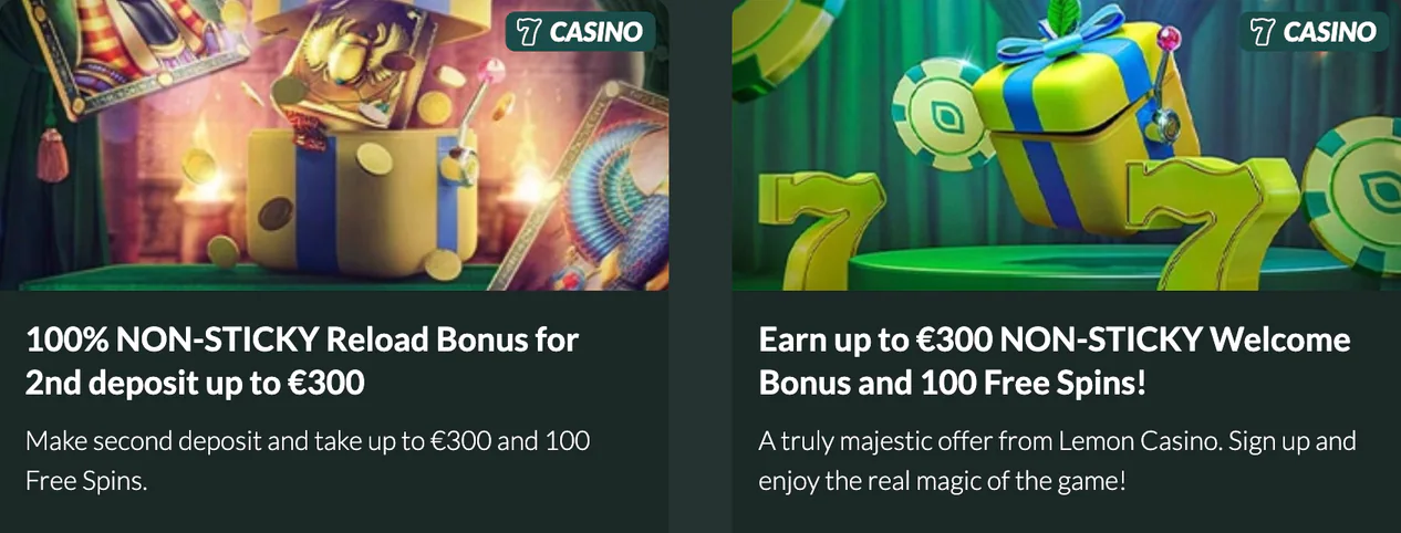 Lemon Casino bonuses